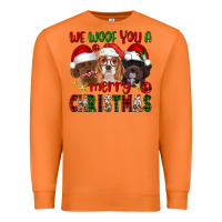Carrot We Woof You A Merry Christmas Premium Sweatshirt - FaDigitalArtStudio