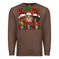 Chestnut We Woof You A Merry Christmas Premium Sweatshirt - FaDigitalArtStudio