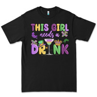 Black this girl needs a drink Premium Tee - MaliasSmallBusiness