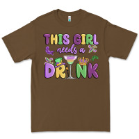Cacao this girl needs a drink Premium Tee - MaliasSmallBusiness