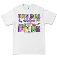 White this girl needs a drink Premium Tee - MaliasSmallBusiness