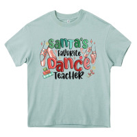 Arona santa's favorite dance teacher Heavy Core Tee - MaliasSmallBusiness