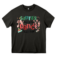 Asphalt santa's favorite dance teacher Heavy Core Tee - MaliasSmallBusiness