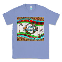 Colony Blue winter blessings leopard Classic Tee - LillyAllenDesigns