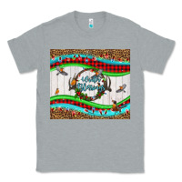 Heather Grey winter blessings leopard Classic Tee - LillyAllenDesigns