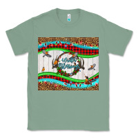 Sage winter blessings leopard Classic Tee - LillyAllenDesigns