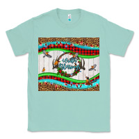 Seafoam winter blessings leopard Classic Tee - LillyAllenDesigns