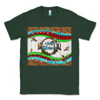 Sports Green winter blessings leopard Classic Tee - LillyAllenDesigns