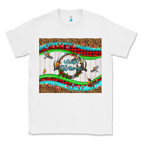 White winter blessings leopard Classic Tee - LillyAllenDesigns