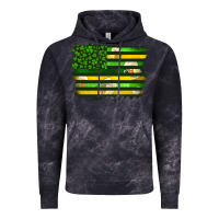 Cloud Black st patrick's day american flag Vintage Hoodie - Artiststas