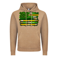 Vintage Coffee st patrick's day american flag Vintage Hoodie - Artiststas