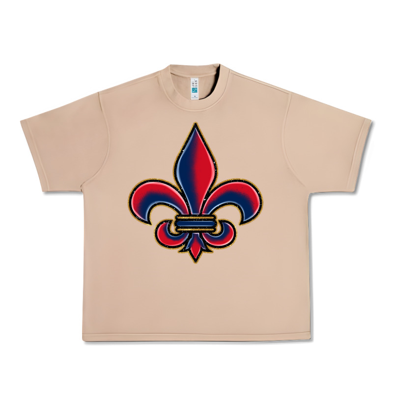 Louisiana Fleur De Lis Urban Heavy Tee by BarkalooDesign | Teevron