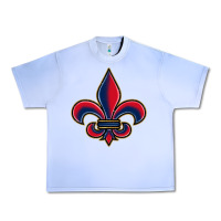 Grape Ice louisiana fleur de lis Urban Heavy Tee - BarkalooDesign