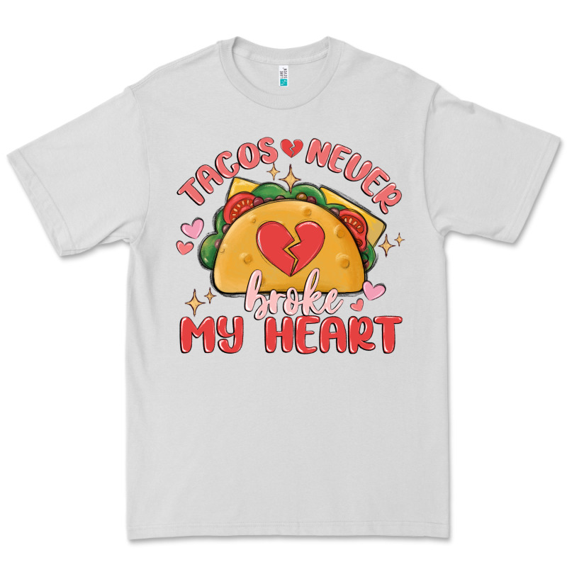 Tacos Never Broke My Heart Premium Tee by MaliasSmallBusiness | Teevron