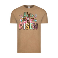 Vintage Coffee he is risen Vintage Tee - Artiststas