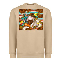 Mushroom western bunny Heavyweight Sweatshirt - TumblerDesignByShophia