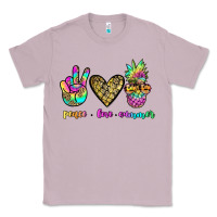 Lilac peace love summer Classic Tee - JahusDesignShop