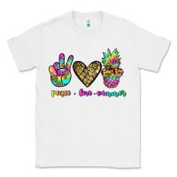 White peace love summer Classic Tee - JahusDesignShop
