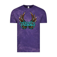 Cloud Purple Southern Mama Vintage Tee - JahusDesignShop