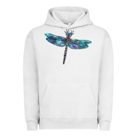 Pigment Lunar Rock Blue Dragonfly Urban Hoodie - LillyAllenDesigns