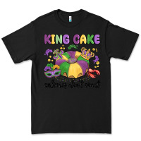 Black king cake calories don't count Premium Tee - MaliasSmallBusiness