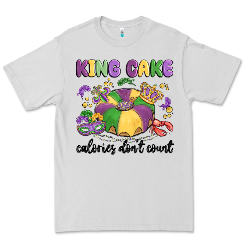 King Cake Calories Don't Count Premium Tee by MaliasSmallBusiness | Teevron