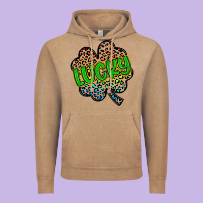 Lucky St Patrick S Day Vintage Hoodie Designed By Artiststas