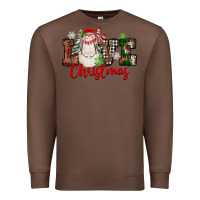 Chestnut Love Christmas Snowman Premium Sweatshirt - FaDigitalArtStudio