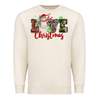 Sandshell Love Christmas Snowman Premium Sweatshirt - FaDigitalArtStudio
