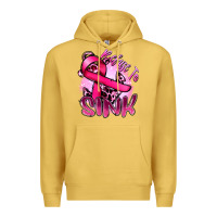 Antique Gold Refuse to sink Cancer Premium Hoodie - FaDigitalArtStudio
