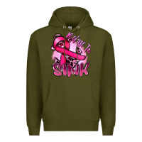 Army Green Refuse to sink Cancer Premium Hoodie - FaDigitalArtStudio