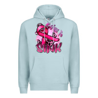 Blue Mist Refuse to sink Cancer Premium Hoodie - FaDigitalArtStudio