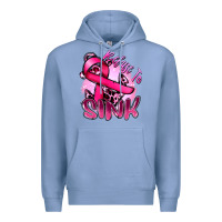 Colony Blue Refuse to sink Cancer Premium Hoodie - FaDigitalArtStudio