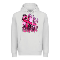 Dove Grey Refuse to sink Cancer Premium Hoodie - FaDigitalArtStudio