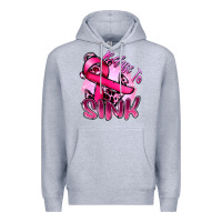 Heather Grey Refuse to sink Cancer Premium Hoodie - FaDigitalArtStudio
