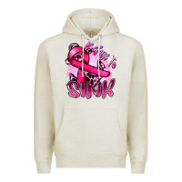 Oatmeal Heather Refuse to sink Cancer Premium Hoodie - FaDigitalArtStudio