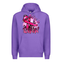 Purple Refuse to sink Cancer Premium Hoodie - FaDigitalArtStudio