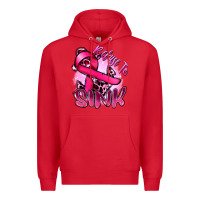 Red Refuse to sink Cancer Premium Hoodie - FaDigitalArtStudio