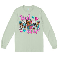 Matcha Best Mom Ever Afro Woman Long Sleeve Tee - texasbilliewilder
