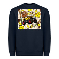 Navy softball crusher Heavyweight Sweatshirt - TumblerDesignByShophia