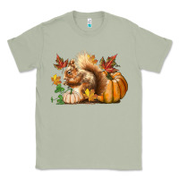 Matcha Fall Squirrel Classic Tee - LillyAllenDesigns