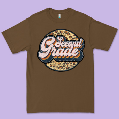 Second Grade Premium Tee Designed By Jahusdesignshop
