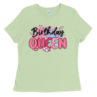 Matcha birthday queen Ladies Tee - MaliasSmallBusiness