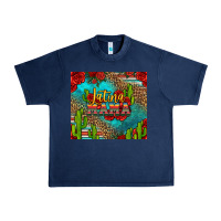 Navy latina mama Urban Heavy Tee - Jasminsmagicworld