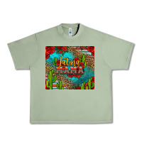 Oil Green latina mama Urban Heavy Tee - Jasminsmagicworld