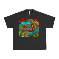 Pigment Black latina mama Urban Heavy Tee - Jasminsmagicworld