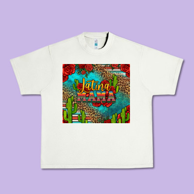 Latina Mama Urban Heavy Tee Designed By Jasminsmagicworld