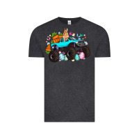 Vintage Black monster truck easter Vintage Tee - Artiststas