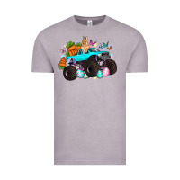 Vintage Zinc monster truck easter Vintage Tee - Artiststas