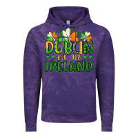 Cloud Purple dublin ireland st patrick s day Vintage Hoodie - Artiststas